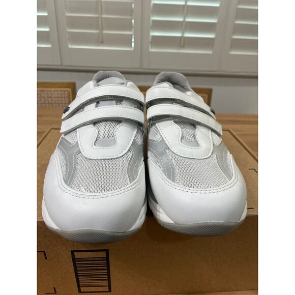 SAS Women's TMV Walking Shoes White Silver Leather Size 7.5 WW Lightly Worn - Picture 8 of 14